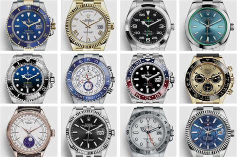 rolex watch all model|list of all rolex models.